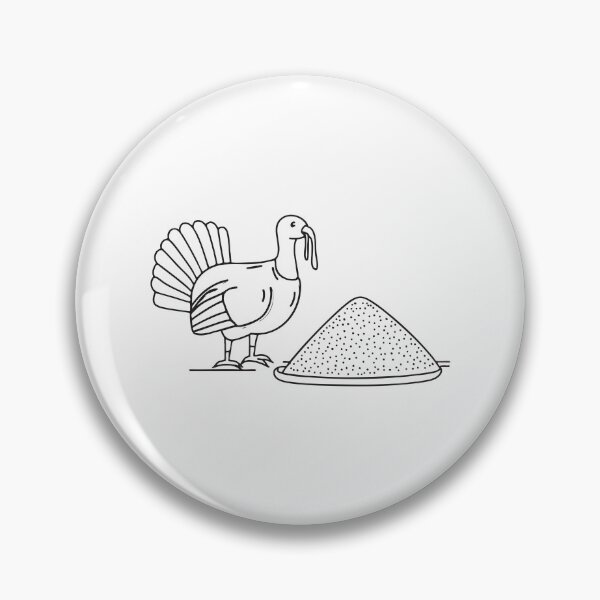 Item preview, Turkey Next to Dry Corn Kernels designed and sold by rasagamastore.