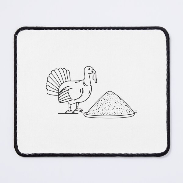 Item preview, Turkey Next to Dry Corn Kernels designed and sold by rasagamastore.