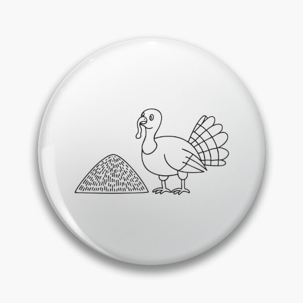 Item preview, Turkey Positioned Near Dry Corn designed and sold by rasagamastore.