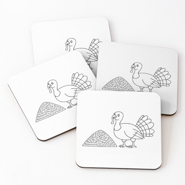 Item preview, Turkey Positioned Near Dry Corn designed and sold by rasagamastore.