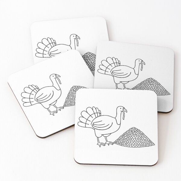 Item preview, Turkey Standing Near Dried Corn designed and sold by rasagamastore.
