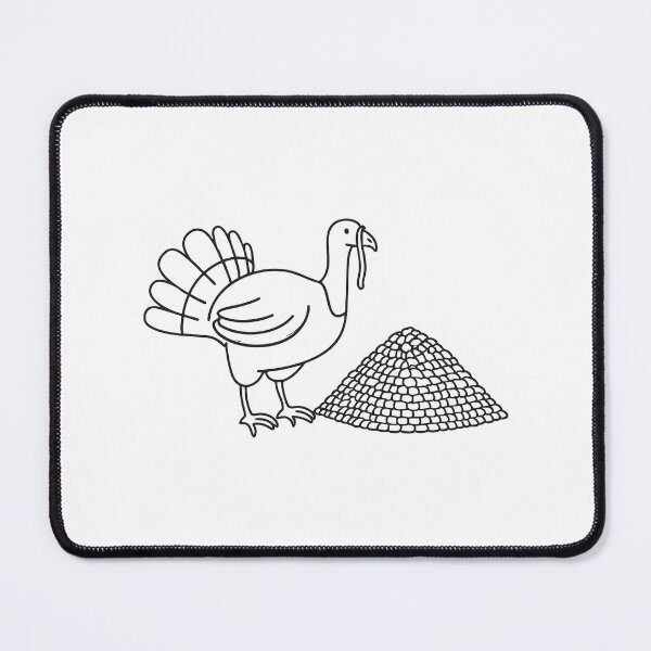 Item preview, Turkey Standing Near Dried Corn designed and sold by rasagamastore.