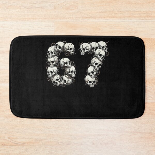 Item preview, Macabre 67 Skulls Dark Art Illustration designed and sold by d247.