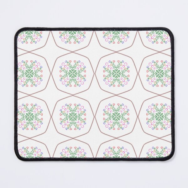 Item preview, Vintage Geometric Flower Tile Pattern designed and sold by AjjimaJKM.