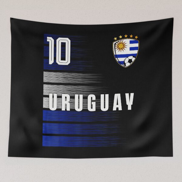 Artikelvorschau, Uruguay-Flagge, Uruguayanischer Stolz, Retro-Look entworfen und verkauft von Mdcazeem.