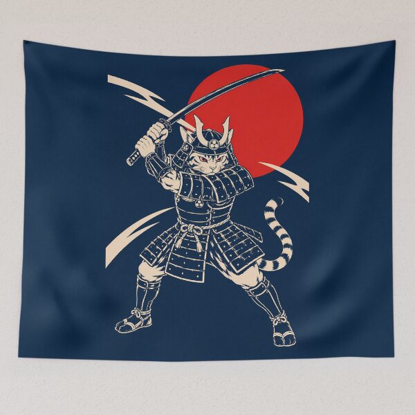 Item preview, Samurai Cat designed and sold by KungPowUnicorn.