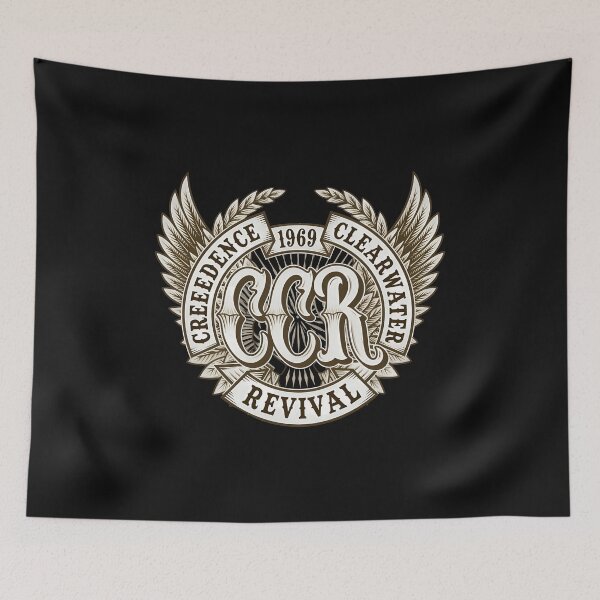 Item preview, Classic Rock Emblem Vintage Style Print designed and sold by Kartezartion.