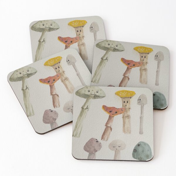 Item preview, Mushrooms With Faces designed and sold by SMS-Art4U.