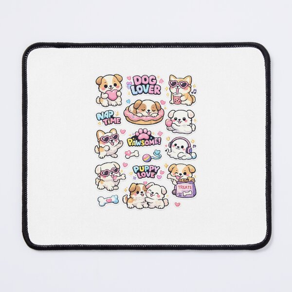 Item preview, Cute Pastel Dog Sticker Pack designed and sold by Pookiee2002.