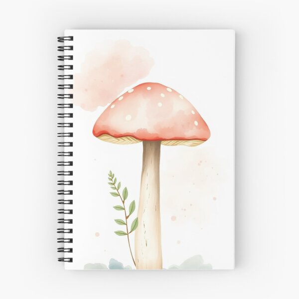 Item preview, Watercolor Forest Mushroom Botanical Wall Art designed and sold by Vida e Arte.