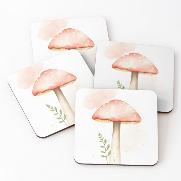 Item preview, Watercolor Forest Mushroom Botanical Wall Art designed and sold by Jade Ado.
