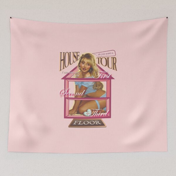 Item preview, Sabrina Carpenter House Tour Dollhouse Poster designed and sold by Moonpaw-Whimsy.