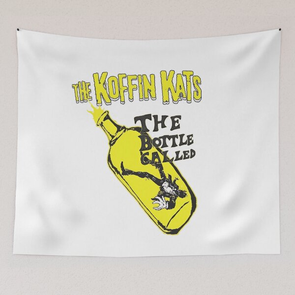 Item preview, Kats Bottle Called Graphic designed and sold by NeonMashup.
