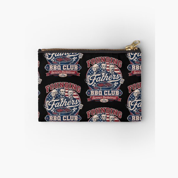 Item preview, Founding Fathers BBQ Club Summer Vintage Patriotic Grill Cookout designed and sold by TheTrendsDesk.