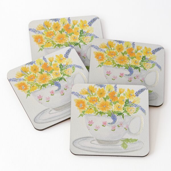 Item preview, Flowers in a Tea Cup designed and sold by SMS-Art4U.
