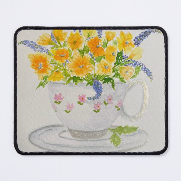 Item preview, Flowers in a Tea Cup designed and sold by SMS-Art4U.