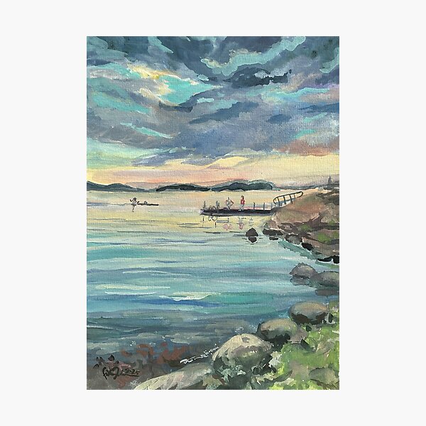 Item preview, Pale sunset designed and sold by Frida Andreasson.