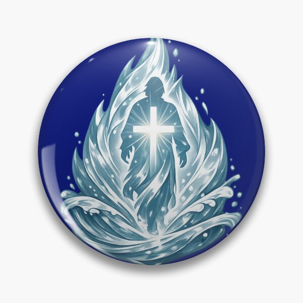 Item preview, Living Water Flame of Christ designed and sold by MastersDesignNk.