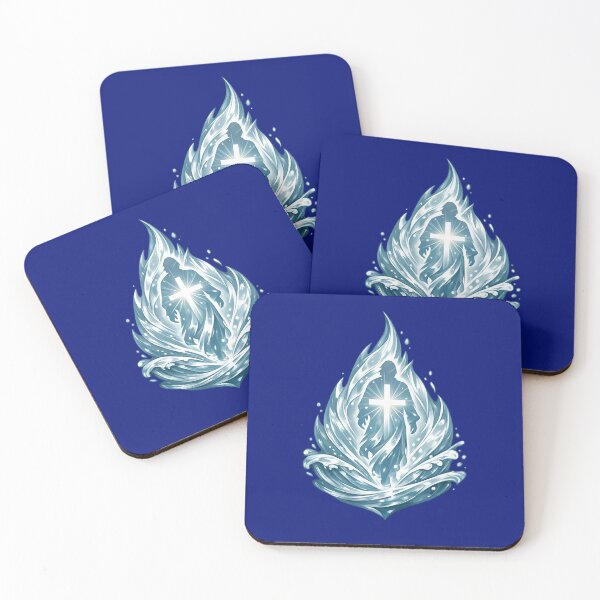 Item preview, Living Water Flame of Christ designed and sold by MastersDesignNk.