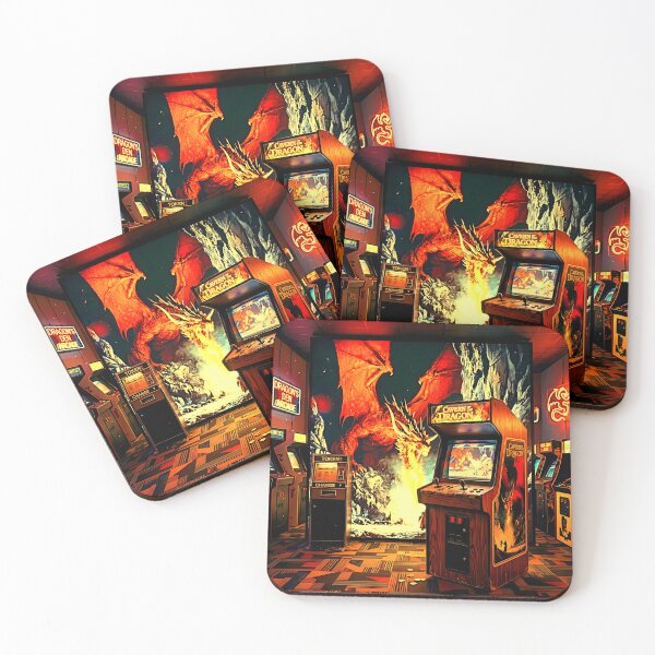 Item preview, Retro Arcade capter Themed Decor designed and sold by Cyber-ART-Studio.