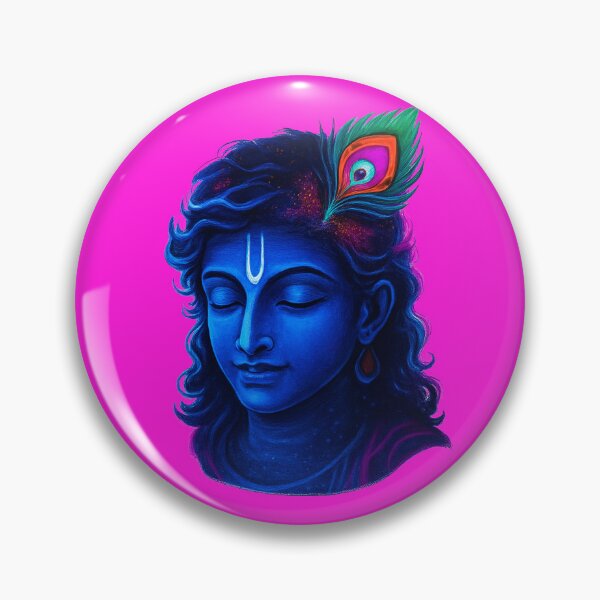 Item preview,  Neon Urban Krishna Glow Sticker designed and sold by krazzyremo.
