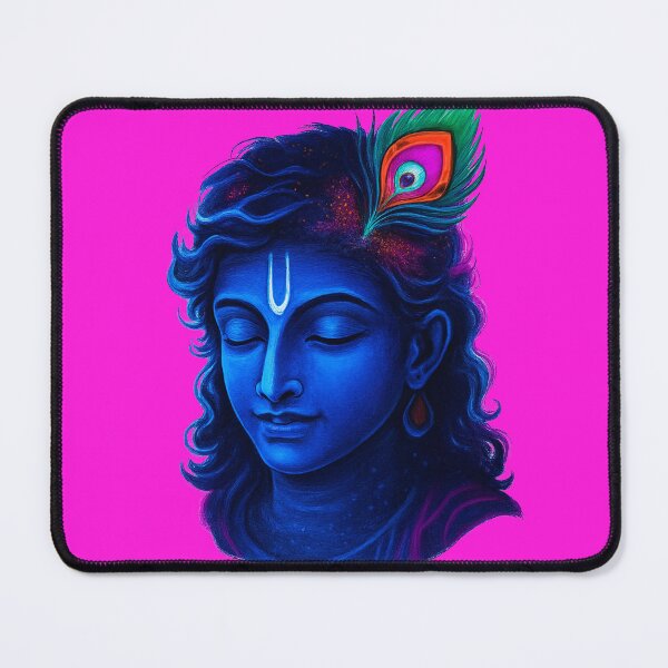 Item preview, Neon Urban Krishna Glow Sticker designed and sold by krazzyremo.
