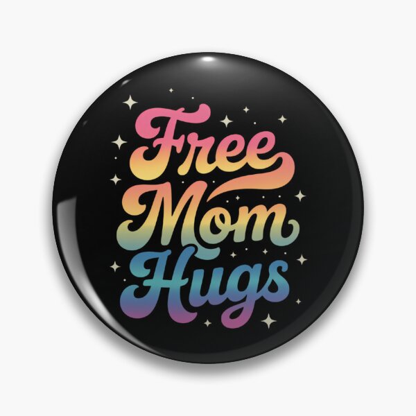 Item preview, LGBTQ Free Mom Hugs Gay Pride LGBT Ally Rainbow Mother's Day designed and sold by sailorjessiArt.