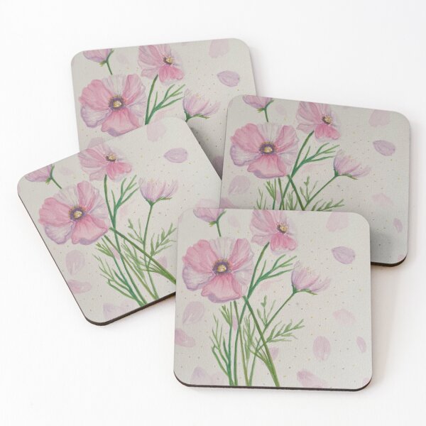 Item preview, Pink Flowers & Falling Petals designed and sold by SMS-Art4U.
