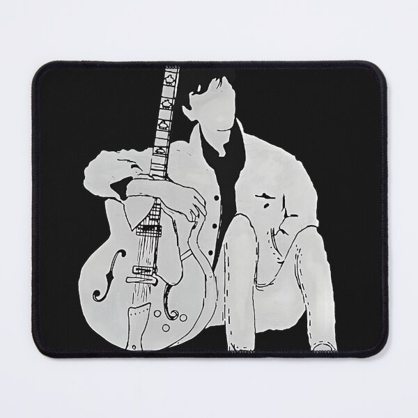 Item preview, Musician Seated With Instrument Line Drawing designed and sold by Echomyriad.