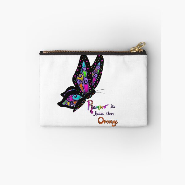 Item preview, Butterflies Over Bullies – Pride Butterfly Art (side) designed and sold by ArtflyStudio.