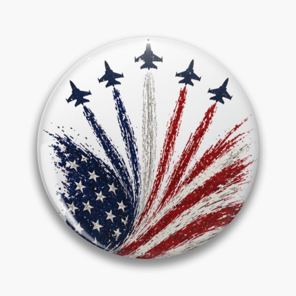 Item preview, Patriotic Soaring Fourth of July Planes designed and sold by Embers & Incense Co..