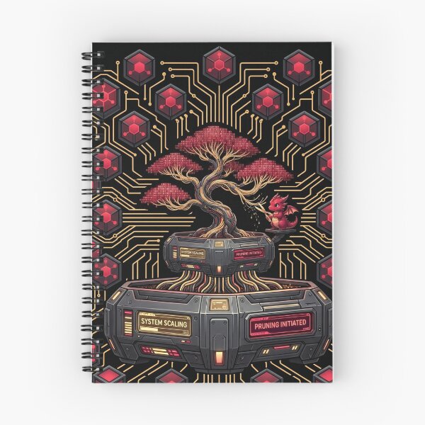 Item preview, The Scaling Core: Red Dragon Bonsai Matrix designed and sold by MarkRemarkable.