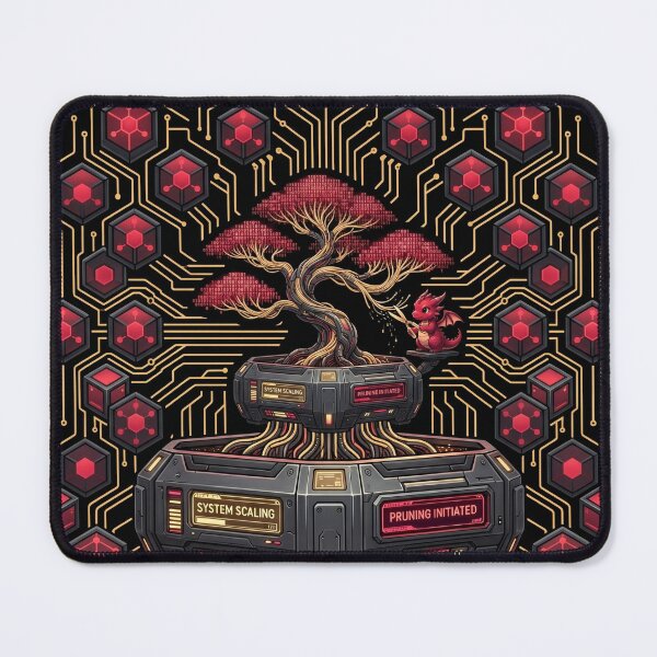 Item preview, The Scaling Core: Red Dragon Bonsai Matrix designed and sold by MarkRemarkable.