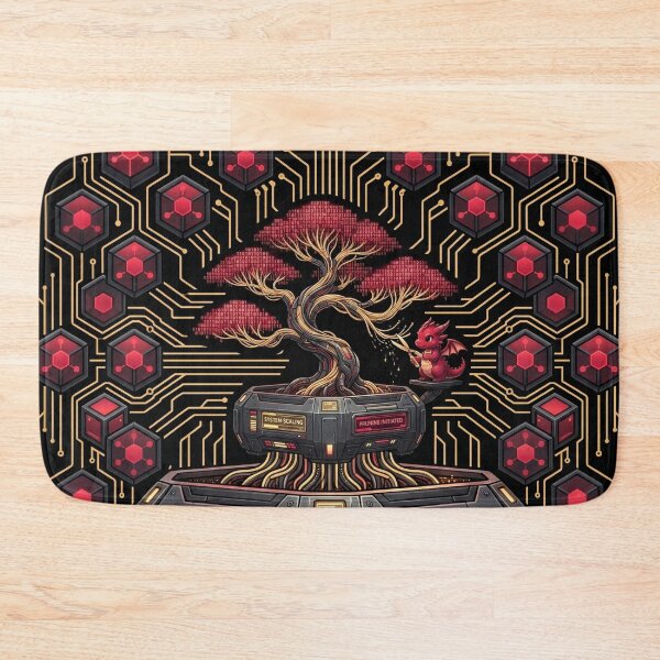 Item preview, The Scaling Core: Red Dragon Bonsai Matrix designed and sold by MarkRemarkable.
