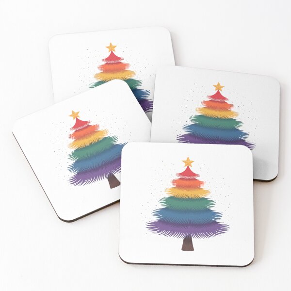 Item preview, LGBT-Q Pride Christmas Tree Pajama Cool Rainbow Flag X-mas designed and sold by sailorjessiArt.