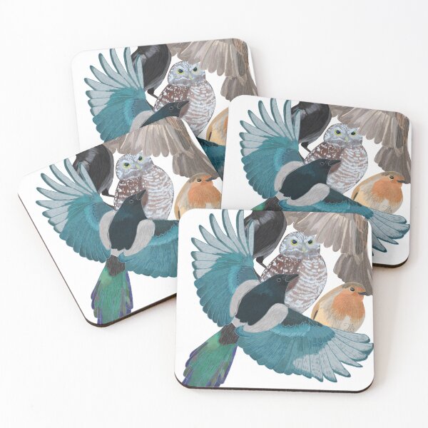 Item preview, 5 birds together designed and sold by CanisSorbus.