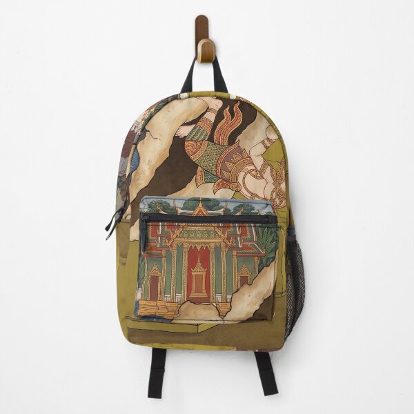 Item preview, Noclipping into The Backrooms - Traditional Thai Mural Reimagined designed and sold by SIAM MERMAID.