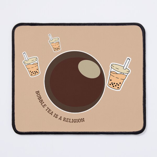 Item preview, Bubble Tea Is A Religion – Boba Universe Galaxy | Kawaii Milk Tea Lover Gift | Tapioca Pearl Cosmic Art designed and sold by liveinbeauty.