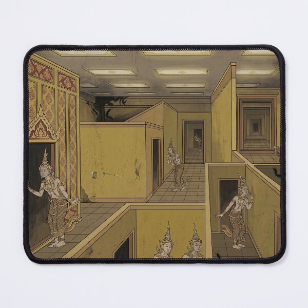 Item preview, The Backrooms: Thai Dance of the Endless Golden Labyrinth designed and sold by SIAM MERMAID.