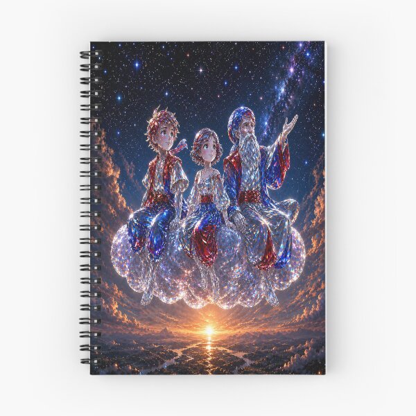 Item preview, A Journey on a Magic Cloud designed and sold by MagicPixelFrame.