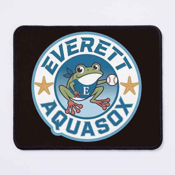 Item preview, Everett Mascot Circle Sports Emblem Frog designed and sold by SACOUCHA.