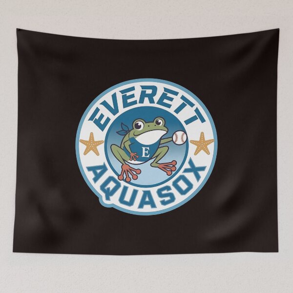 Item preview, Everett Mascot Circle Sports Emblem Frog designed and sold by SACOUCHA.