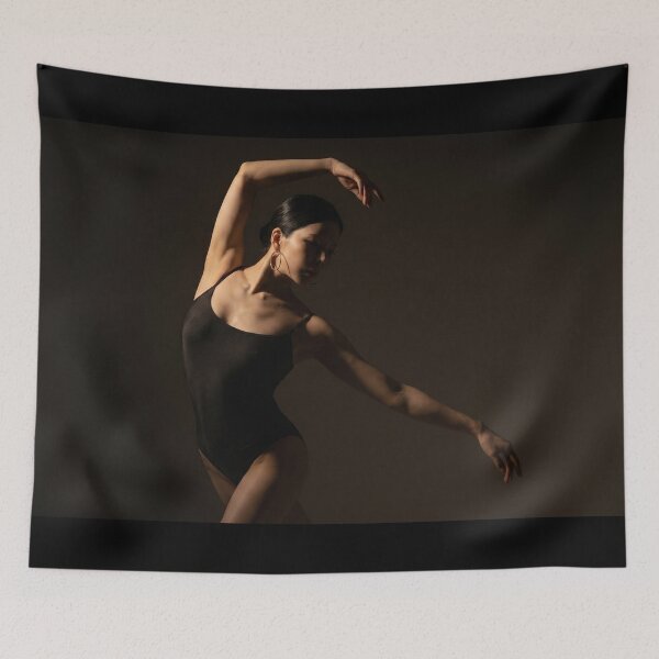 Item preview, Shion - Shadowed Grace | Dark Academia Ballerina Art designed and sold by Atelier Shion.