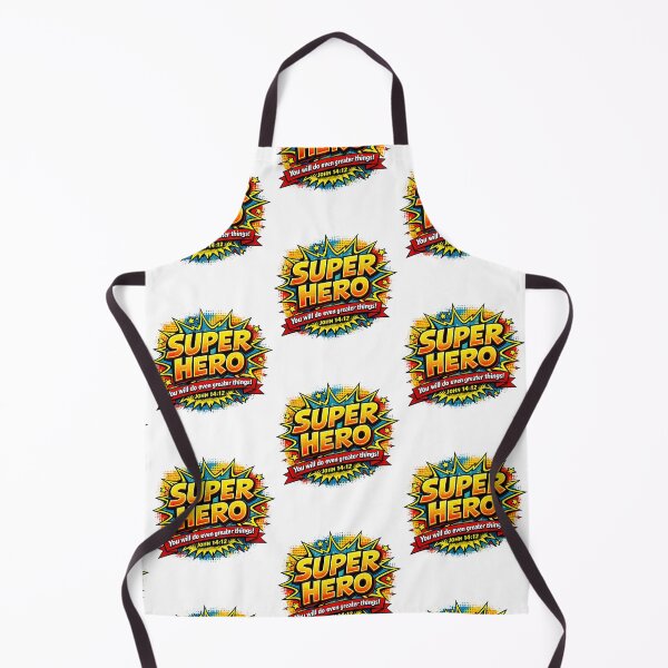 Item preview, Super Hero you will do even Greater things John 14:12 Christian Cartoon and Comic book designed and sold by FTLOG.