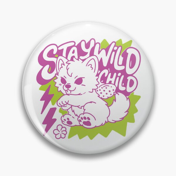 Item preview, Stay wild, child. designed and sold by fish-eye.