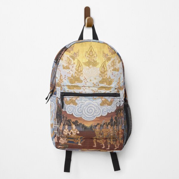 Item preview, The Thai Triumph of Saint Ignatius - Traditional Asian Art Reimagined designed and sold by SIAM MERMAID.