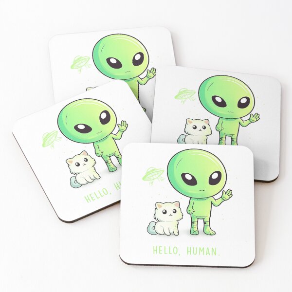 Item preview, Alien Kitty designed and sold by ttuniques.
