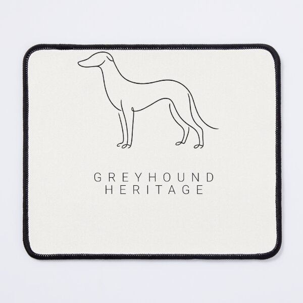 Item preview, Minimalist Greyhound Heritage Line Art designed and sold by tineldesign.
