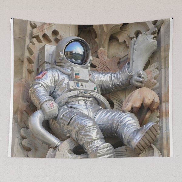 Artikelvorschau, Salamanca-Astronaut entworfen und verkauft von Kirrindy Designs.