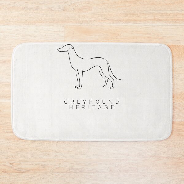 Item preview, Minimalist Greyhound Heritage Line Art designed and sold by tineldesign.